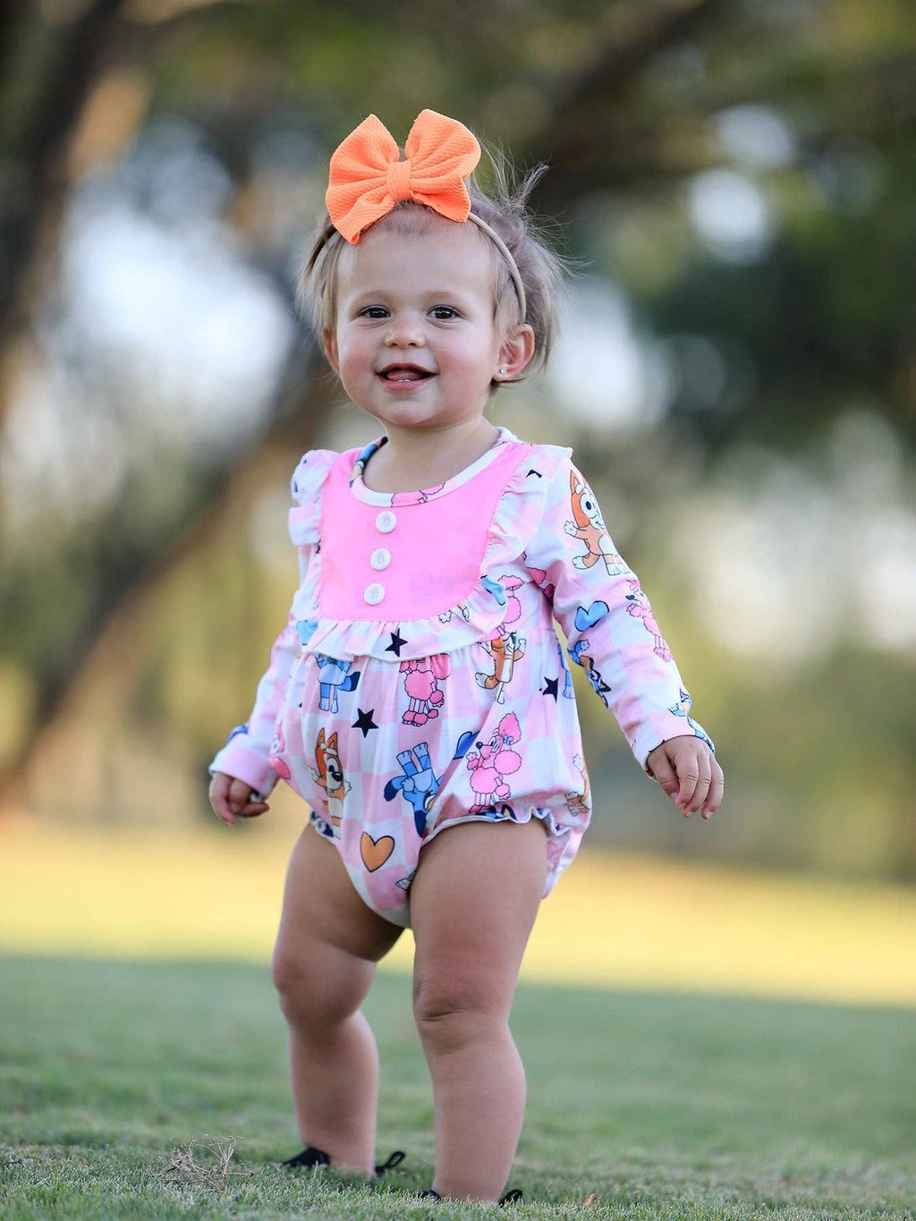 Baby Girls Cartoon Print Romper: 6M – CRISTIAM BELLORA